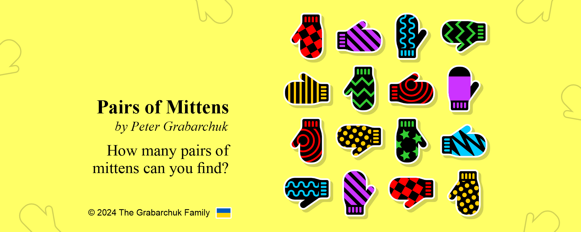 Pairs of Mittens by Peter Grabarchuk