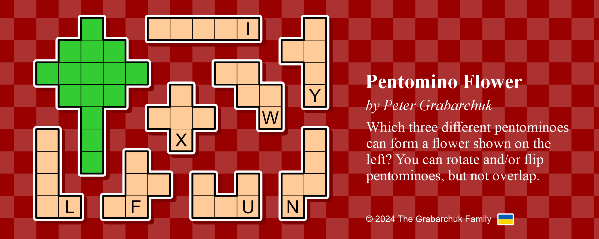 Pentomino Flower by Peter Grabarchuk