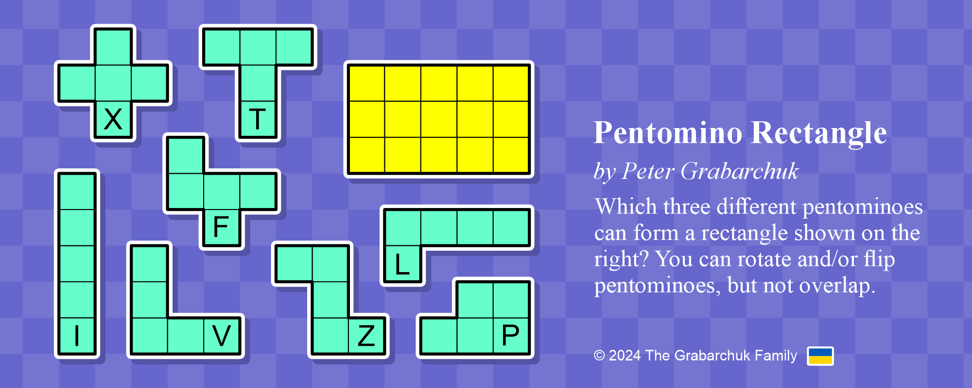 Pentomino Rectangle by Peter Grabarchuk