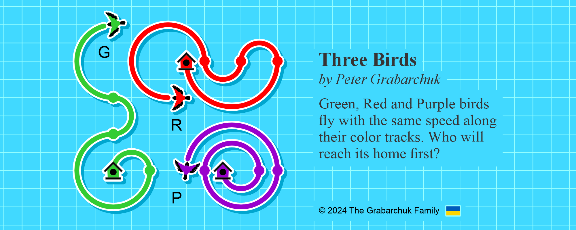 Three Birds by Peter Grabarchuk
