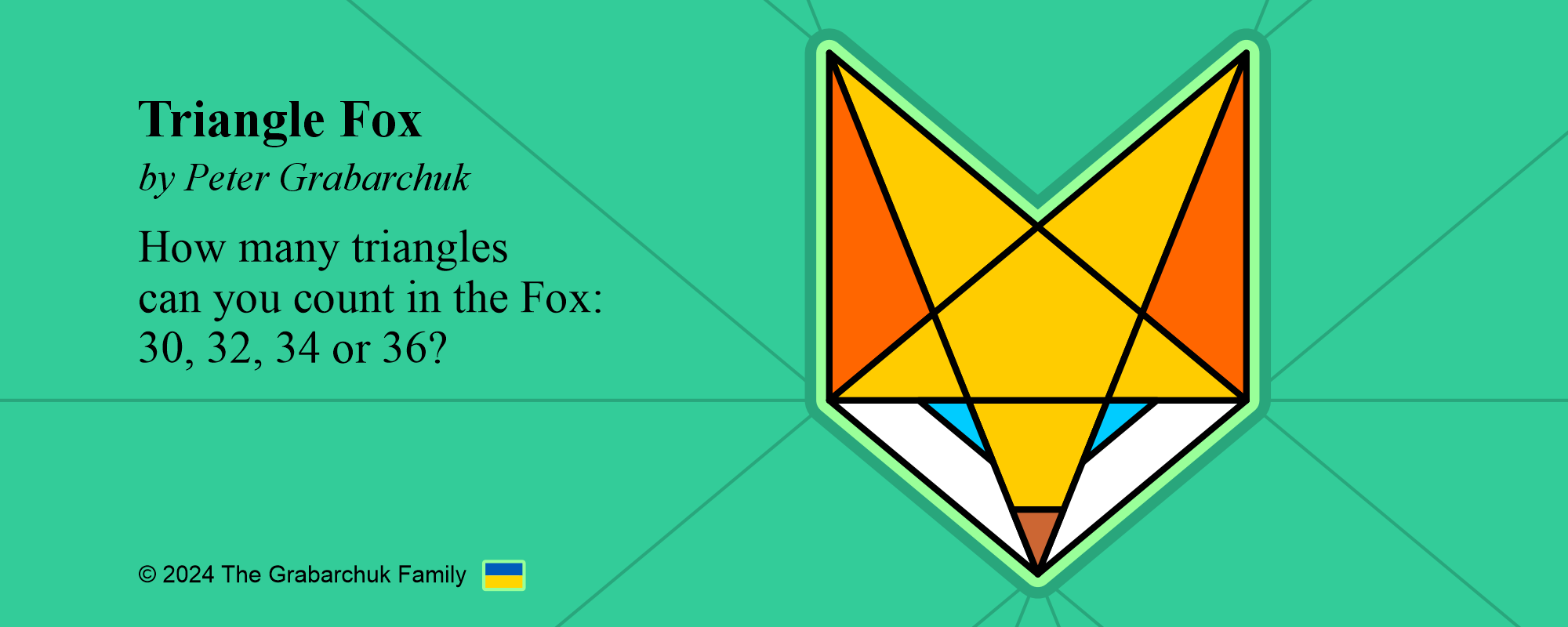 Triangle Fox by Peter Grabarchuk